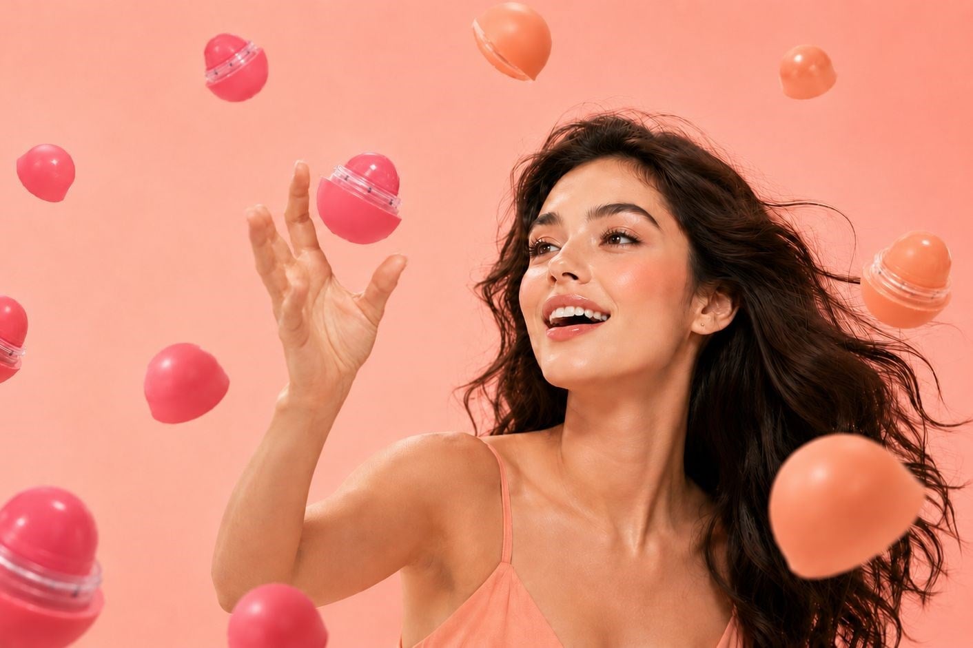 Bounce Balm - Strawberry - Nemlendirici Renklendirici Dudak ve Yanak Balmı