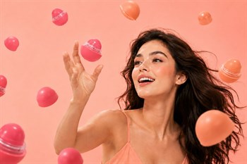 Bounce Balm - Strawberry - Nemlendirici Renklendirici Dudak ve Yanak Balmı