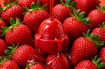 Bounce Balm - Strawberry - Nemlendirici Renklendirici Dudak ve Yanak Balmı