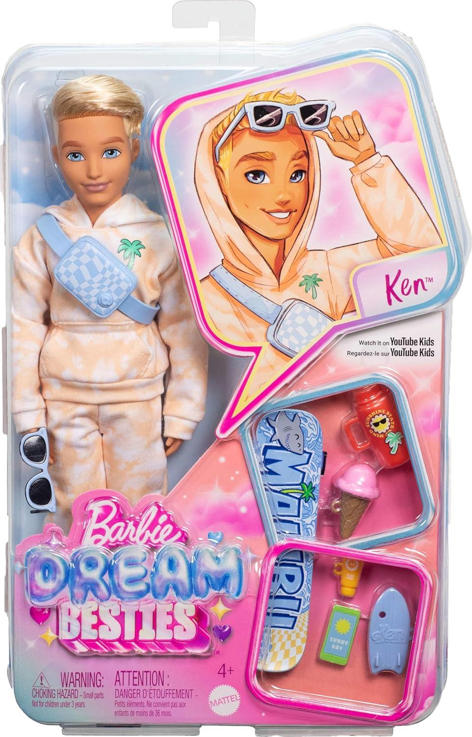 Barbie Dream Besties Ana Karakter Bebekler Ken JDD75-HYC20