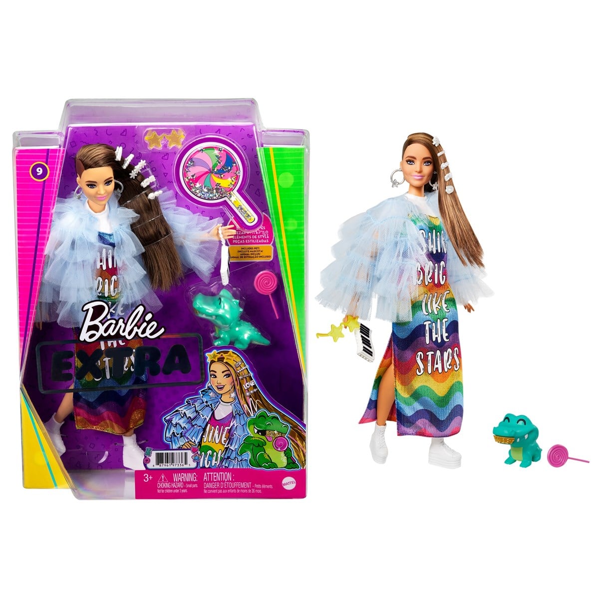 Barbie Extra Tül Ceketli Bebek GYJ78/GRN27