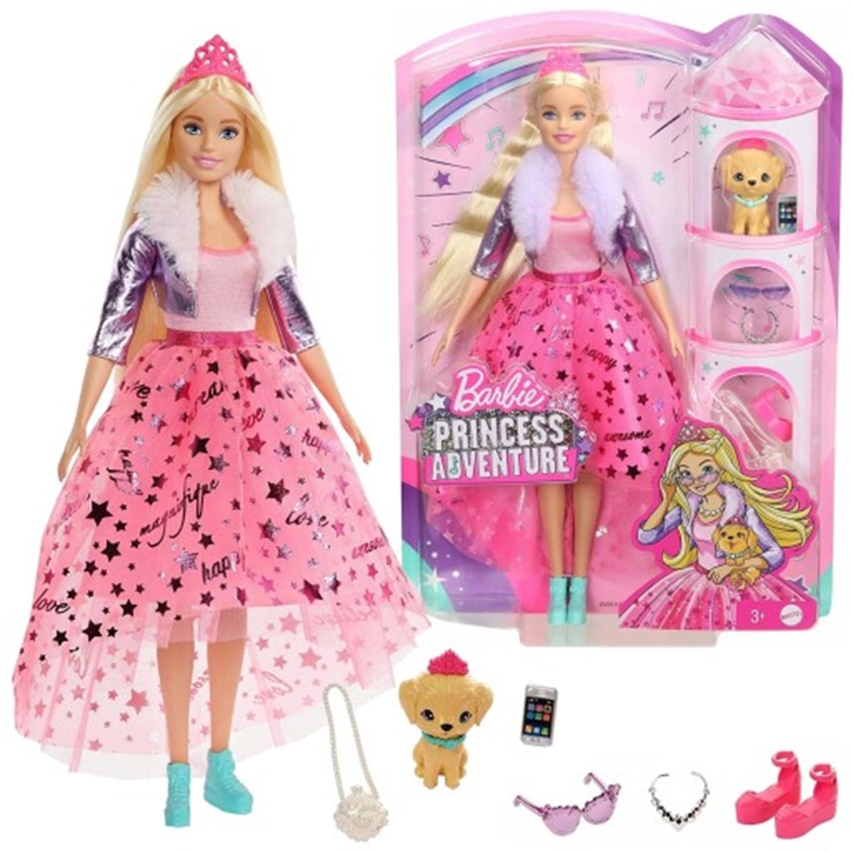 Barbie Prenses Macerası Prenses Bebek GML76
