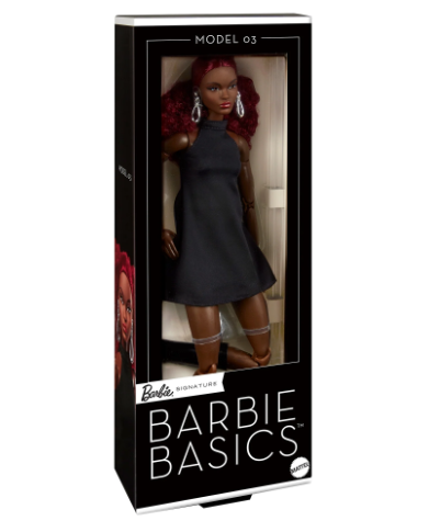 Barbie Signature Basic Series Esmer Kızıl Saçlı Bebek JBH75