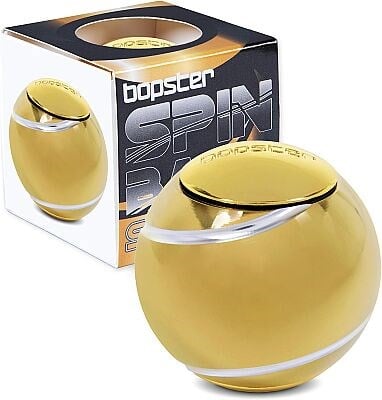 Bopster Spin Ball Metal Stres Topu (Gold Renk)