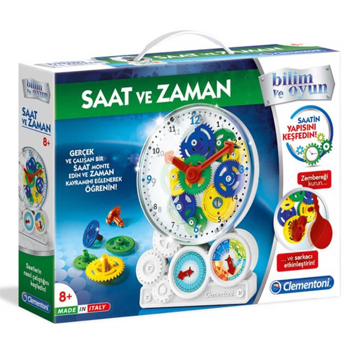 Clementoni Saat ve Zaman Deney Seti