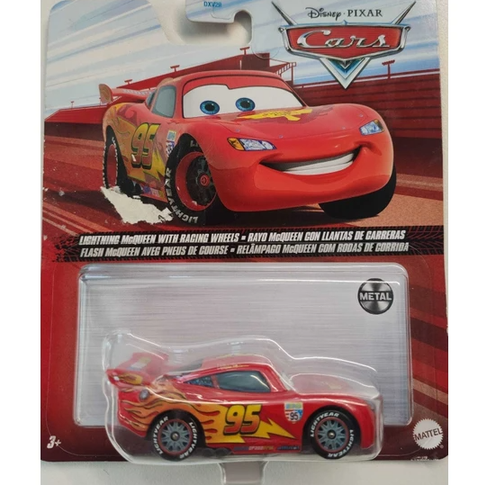 Disney Cars 1/64 Lightning McQueen with Racing Wheels FLM20