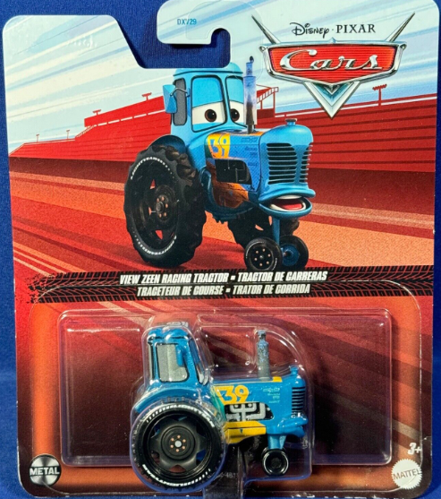 Disney Cars 1/64 View Zeen Racing Tractor GRR82
