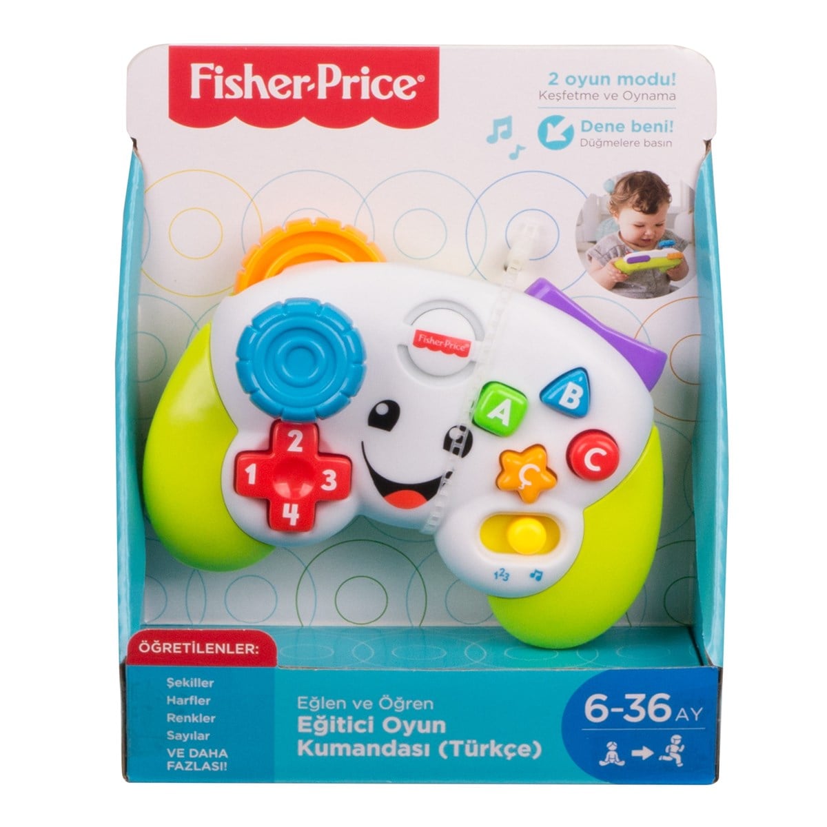 Fisher Price Eğitici Oyun Kumandası FWG23