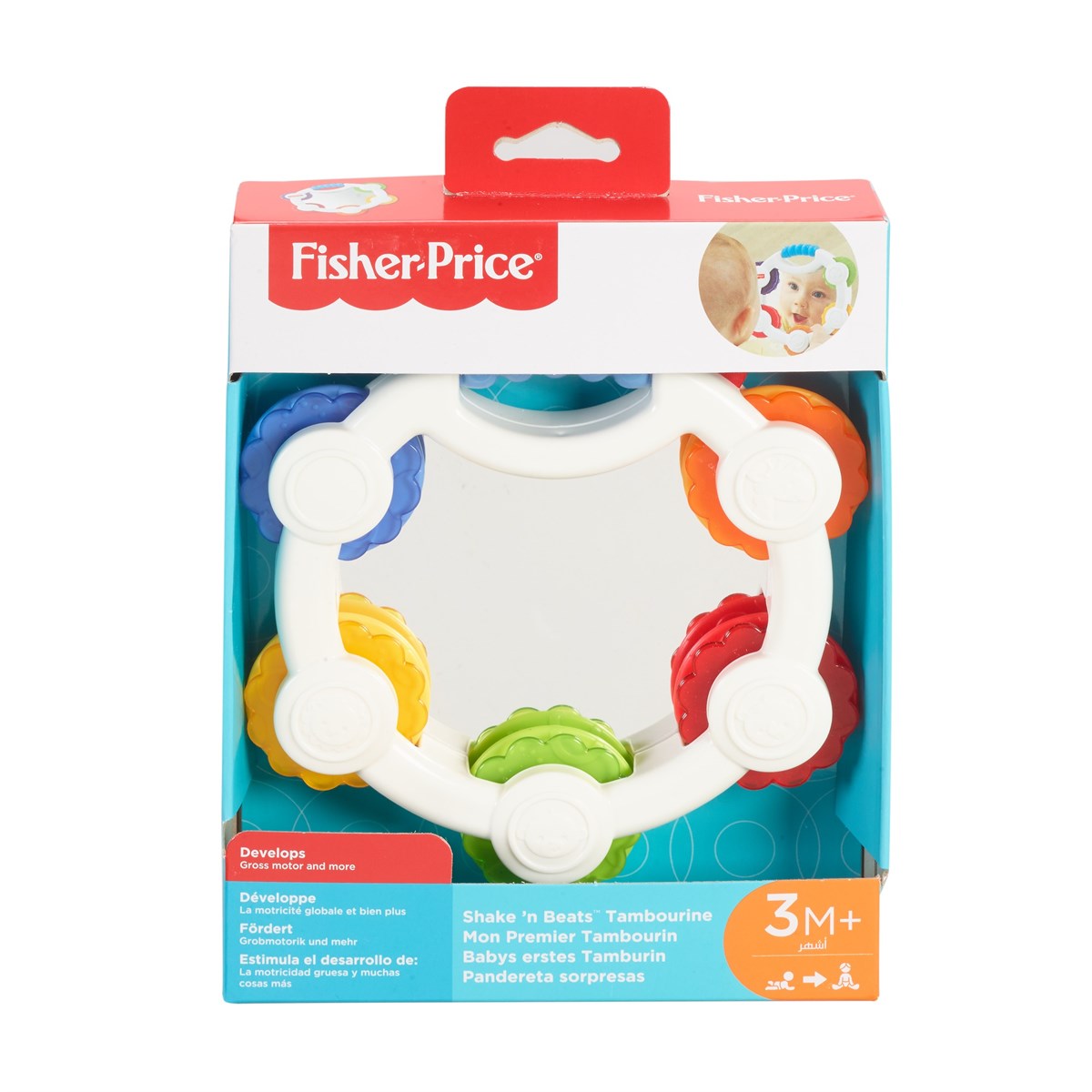 Fisher Price Renkli  Aynalı Tef BLT37