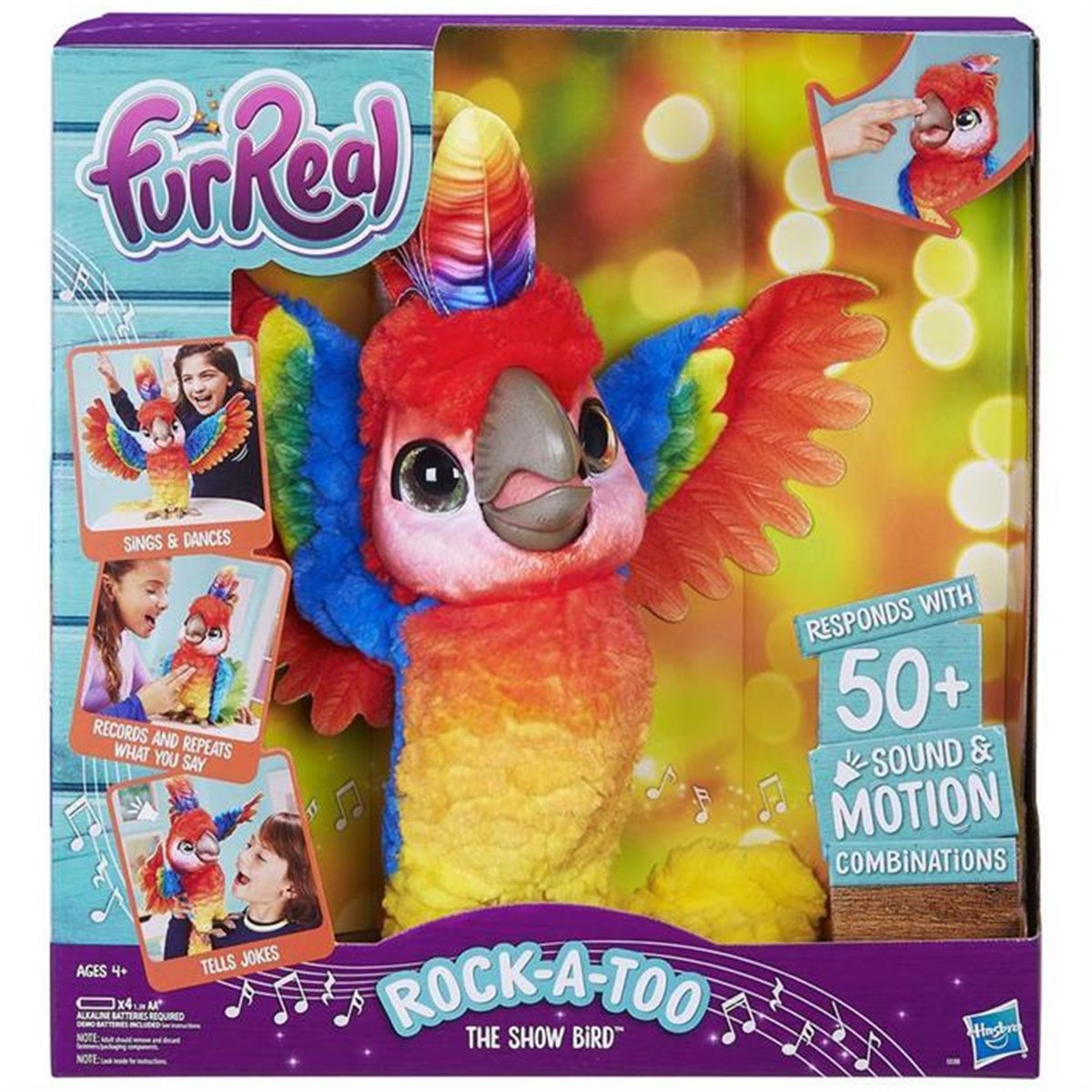 Furreal Yetenekli Gösteri Papağanım E0388