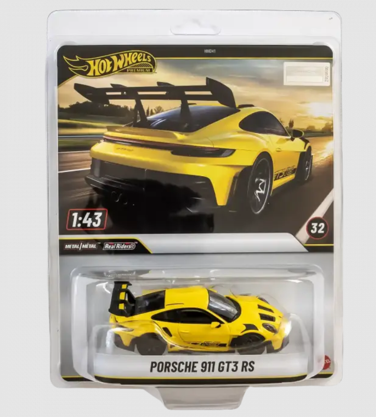 Hot Wheels 1:43 Premium Arabalar Porsche 911 GT3 RS