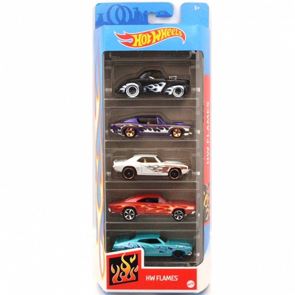 Hot Wheels Beşli Araba Setleri 1806-GTN48