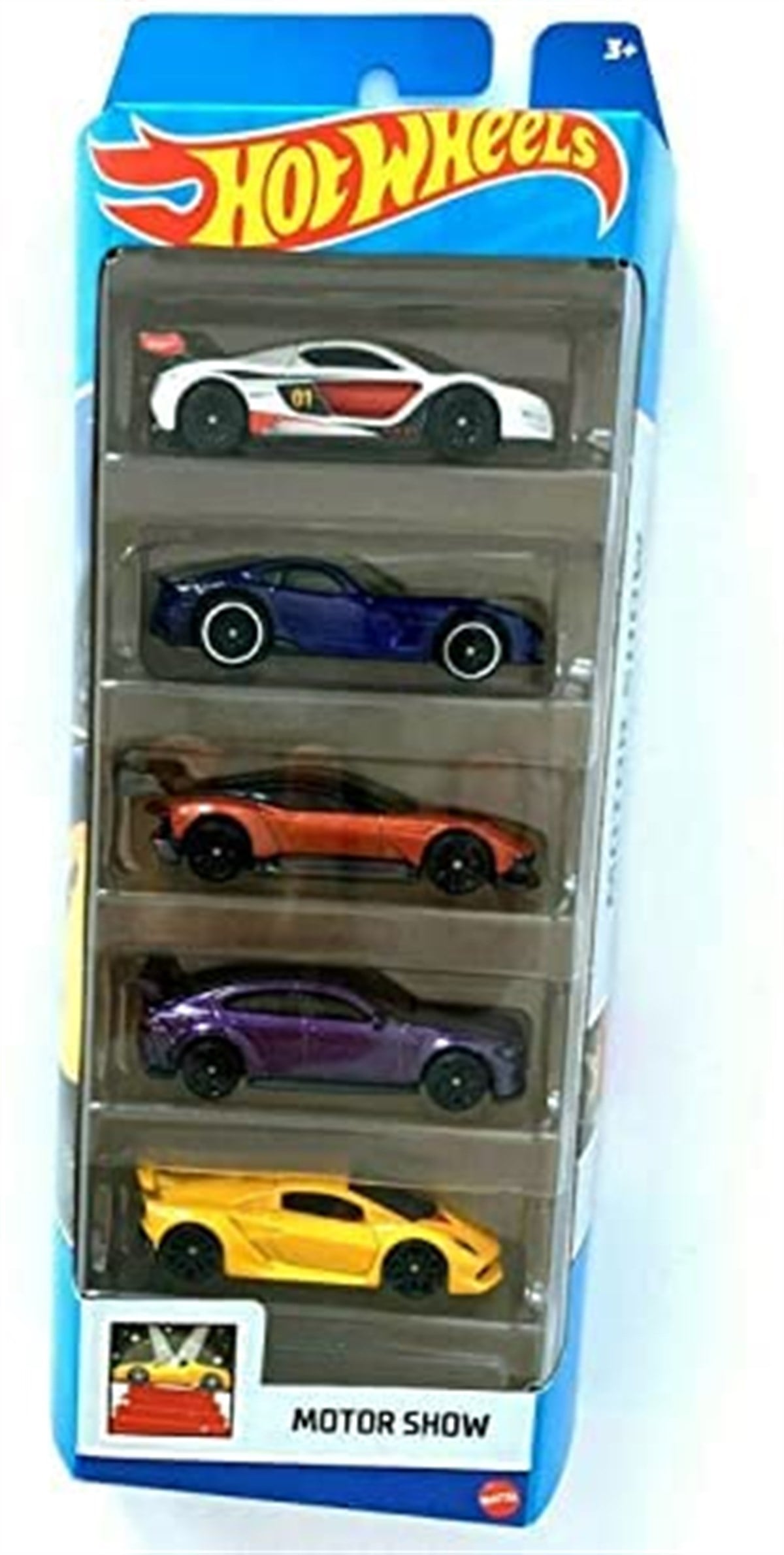 Hot Wheels Beşli Araba Setleri 1806-HVF80