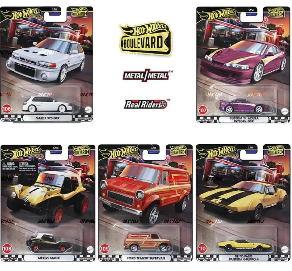 Hot Wheels Boulevard 2024 Mix 4