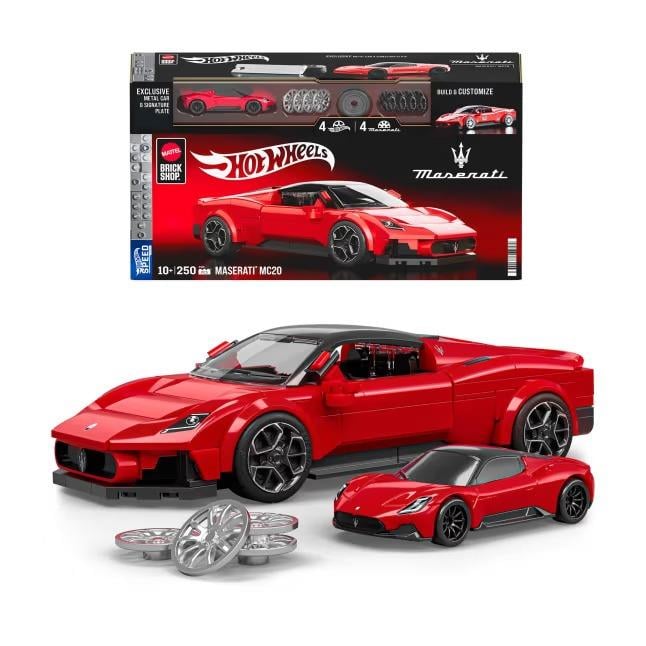 Hot Wheels Brick Shop Maserati MC20
