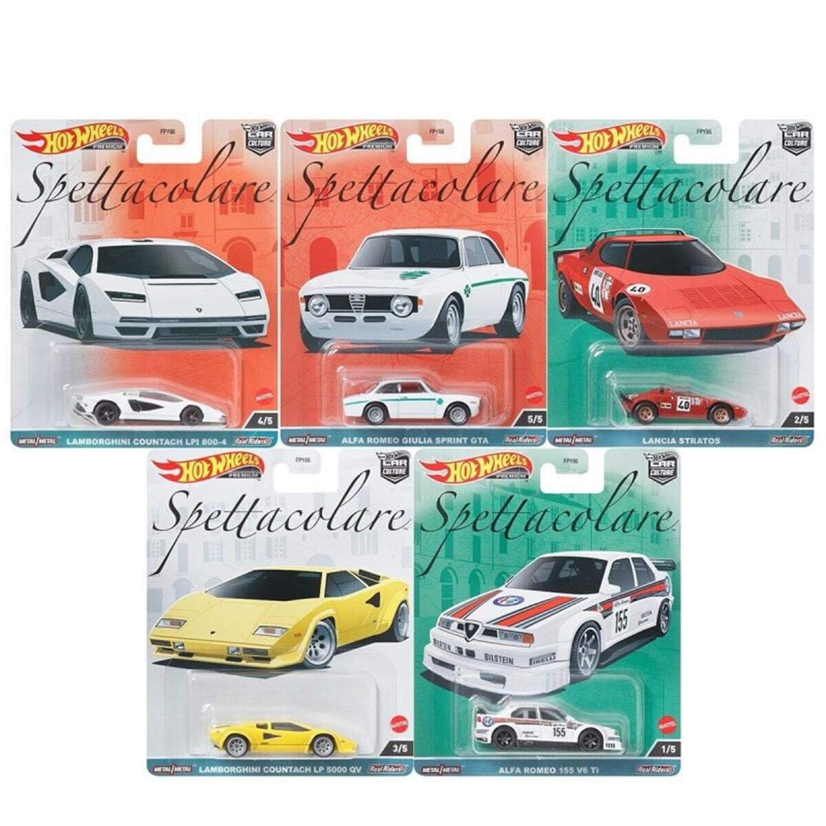 Hot Wheels Model Araba Setler Spettacolare İtalian