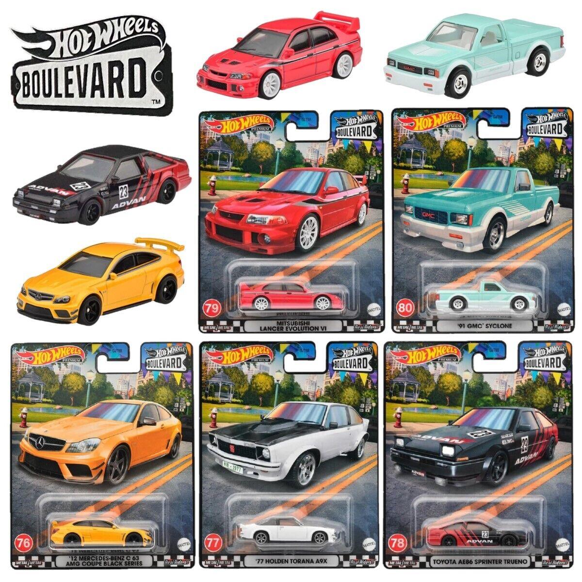Hot Wheels Model Araba Setleri Boulevard 76-80