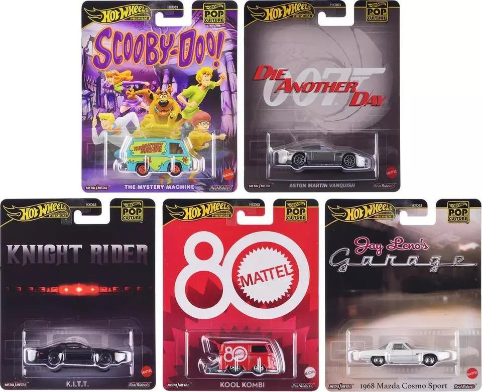 Hot Wheels Pop Culture Premium Arabalar 5'li Set