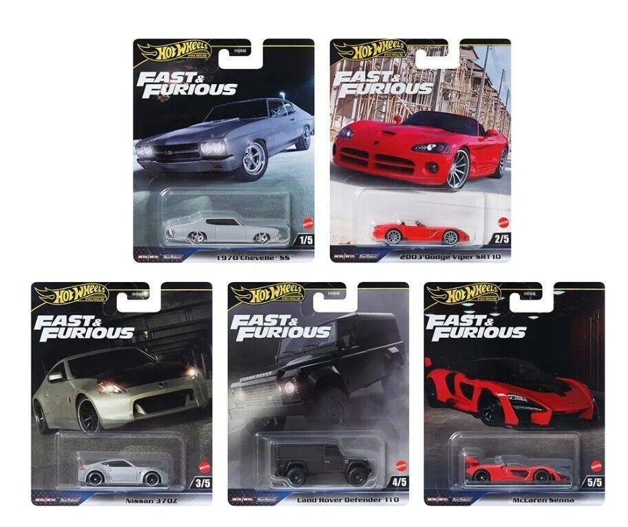 Hot Wheels Premium Fast&Furious Mix 5 HNW46 979J