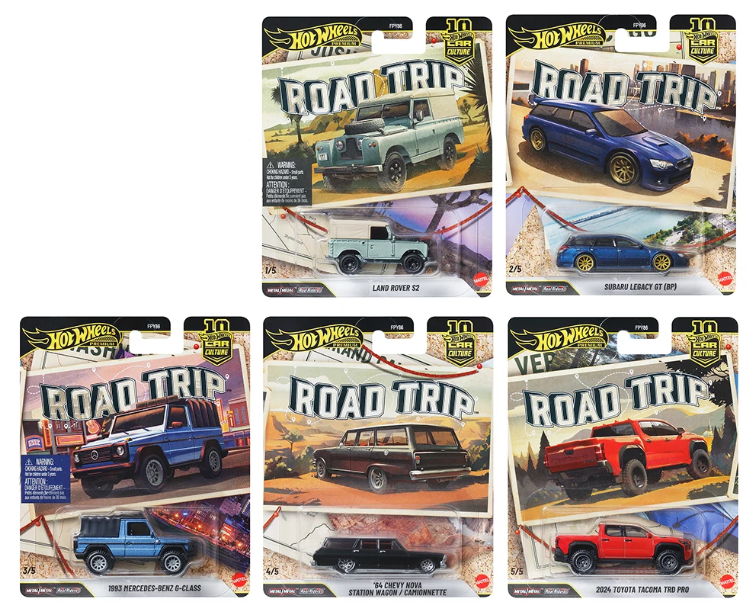 Hot Wheels Premium Road Trip Beşli Set FPY86 - 976V