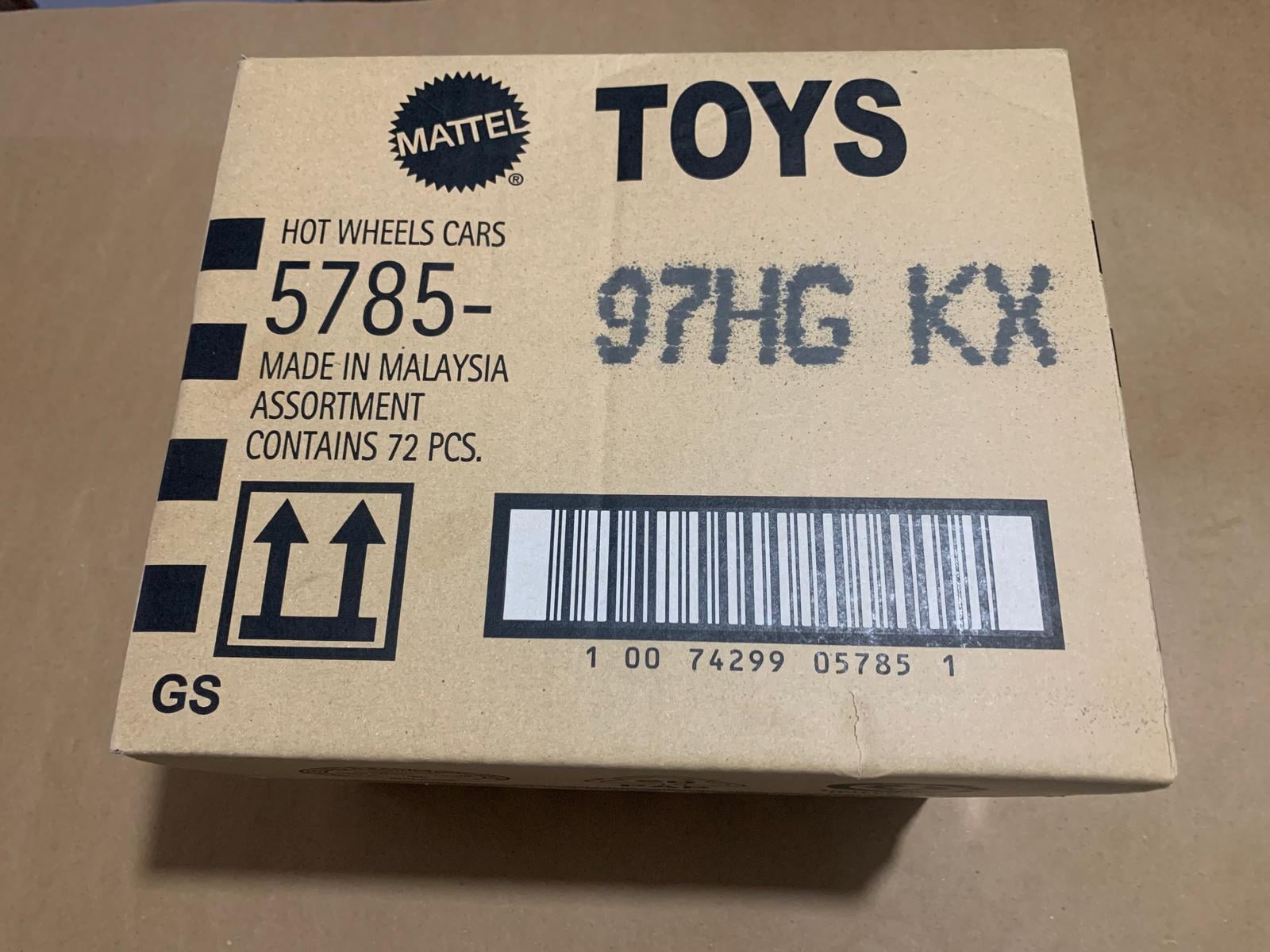 Hot Wheels Regular Arabalar 72'li Kutu