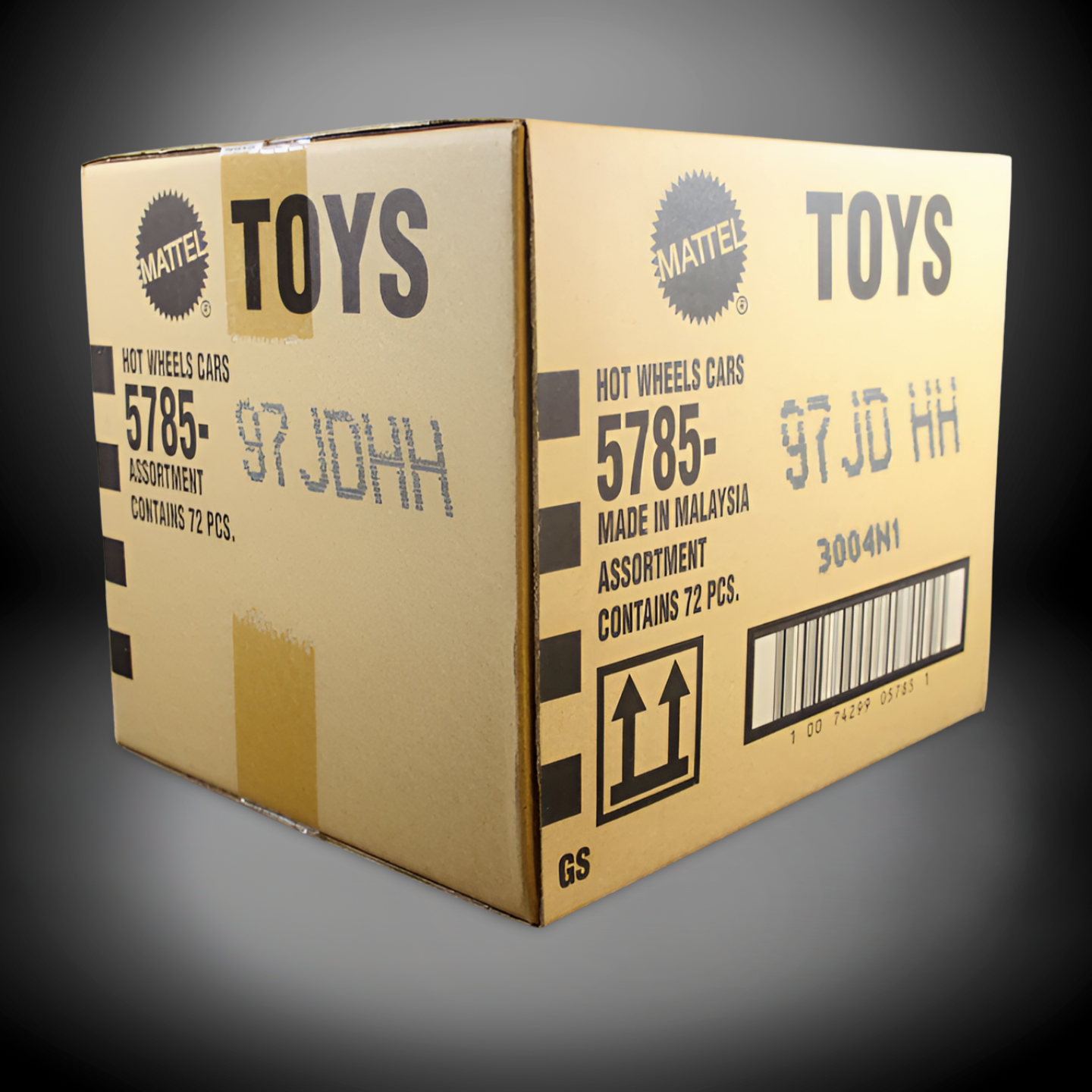 Hot Wheels Regular Arabalar D Case 72'li Kutu 