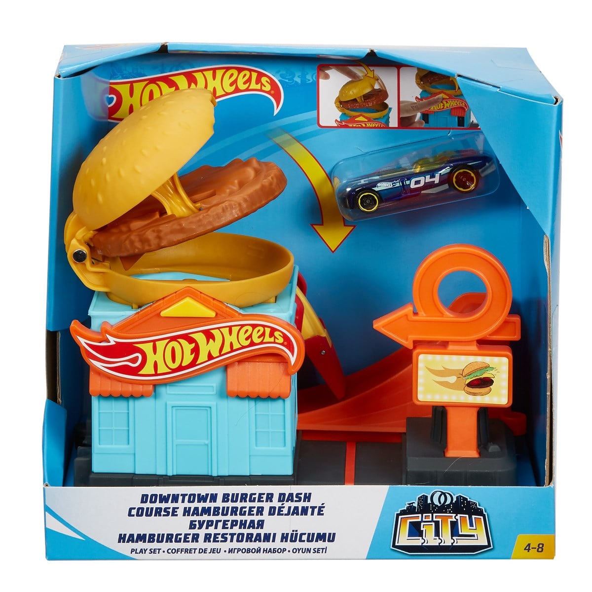 Hot Wheels Şehir Otoparkı Oyun Setleri FRH28/GPD09