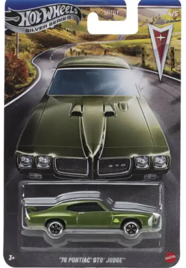 HOT WHEELS Silver Series '70 Pontiac GTO Judge GRT01-JKY13
