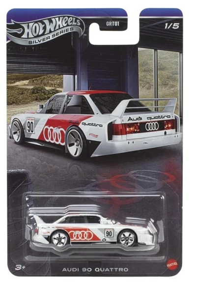 Hot Wheels Silver Series Tekli Arabalar - AUDI 90 QUATTRO GRT01 - JKY15
