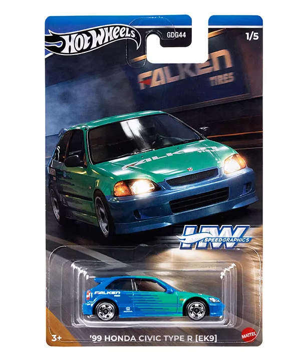 Hot Wheels Speed Graphics '99 Honda Civic Type R [EK9]