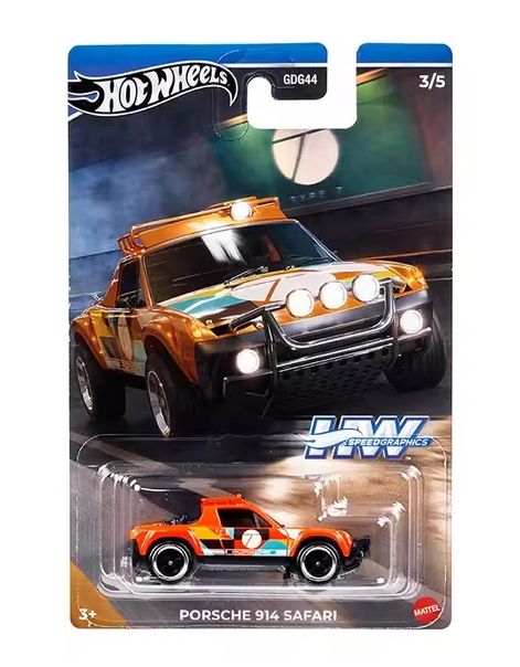 Hot Wheels Speed Graphics Porsche 914 Safari