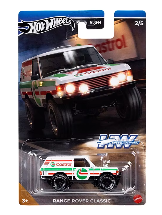 Hot Wheels Speed Graphics Range Rover Classic