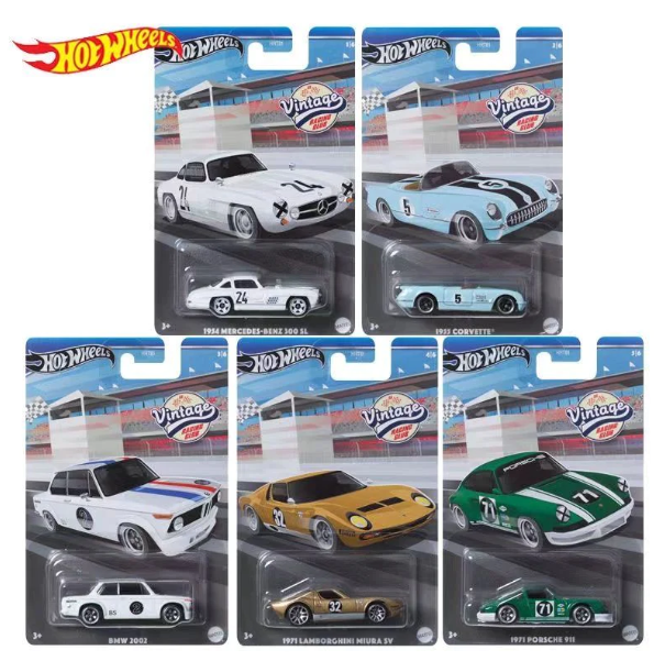Hot Wheels Vintage Racing Club Beşli Araba Seti HRT81A