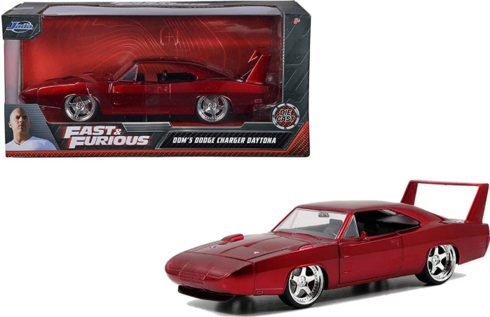 Jada Fast&Furious Temalı 1969 Dodge Charger Daytona 1:24 Model Araba