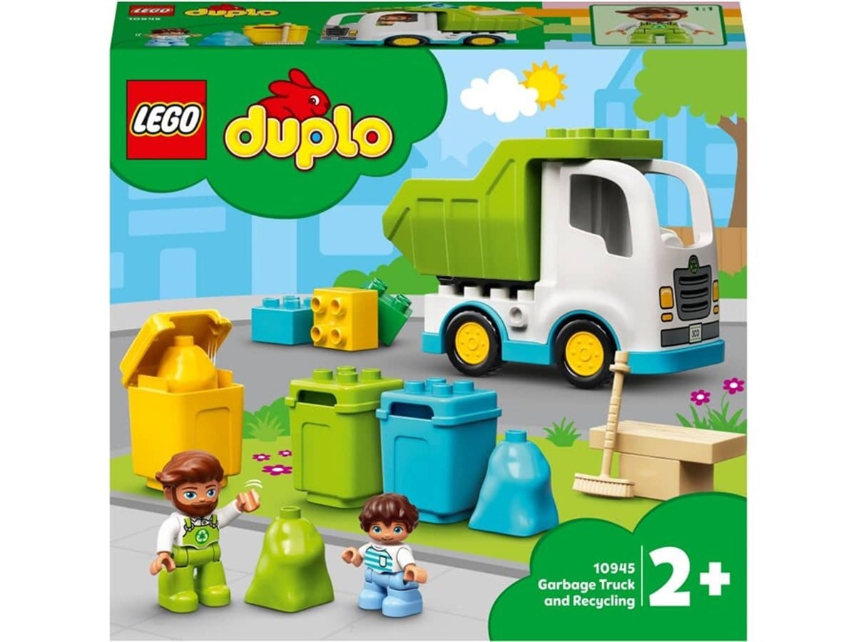 Lego Kasaba Kamyonu ve Geri Dönüşüm Eğitici Yapım Oyuncağı 10945