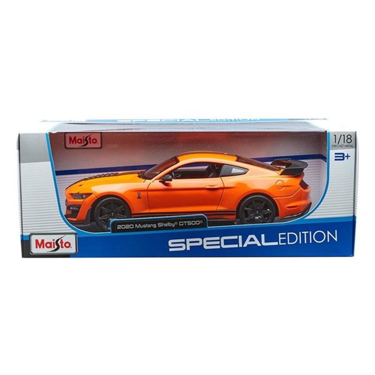 Maisto 1/18 2020 Mustang Shelby GT500 Model Araba