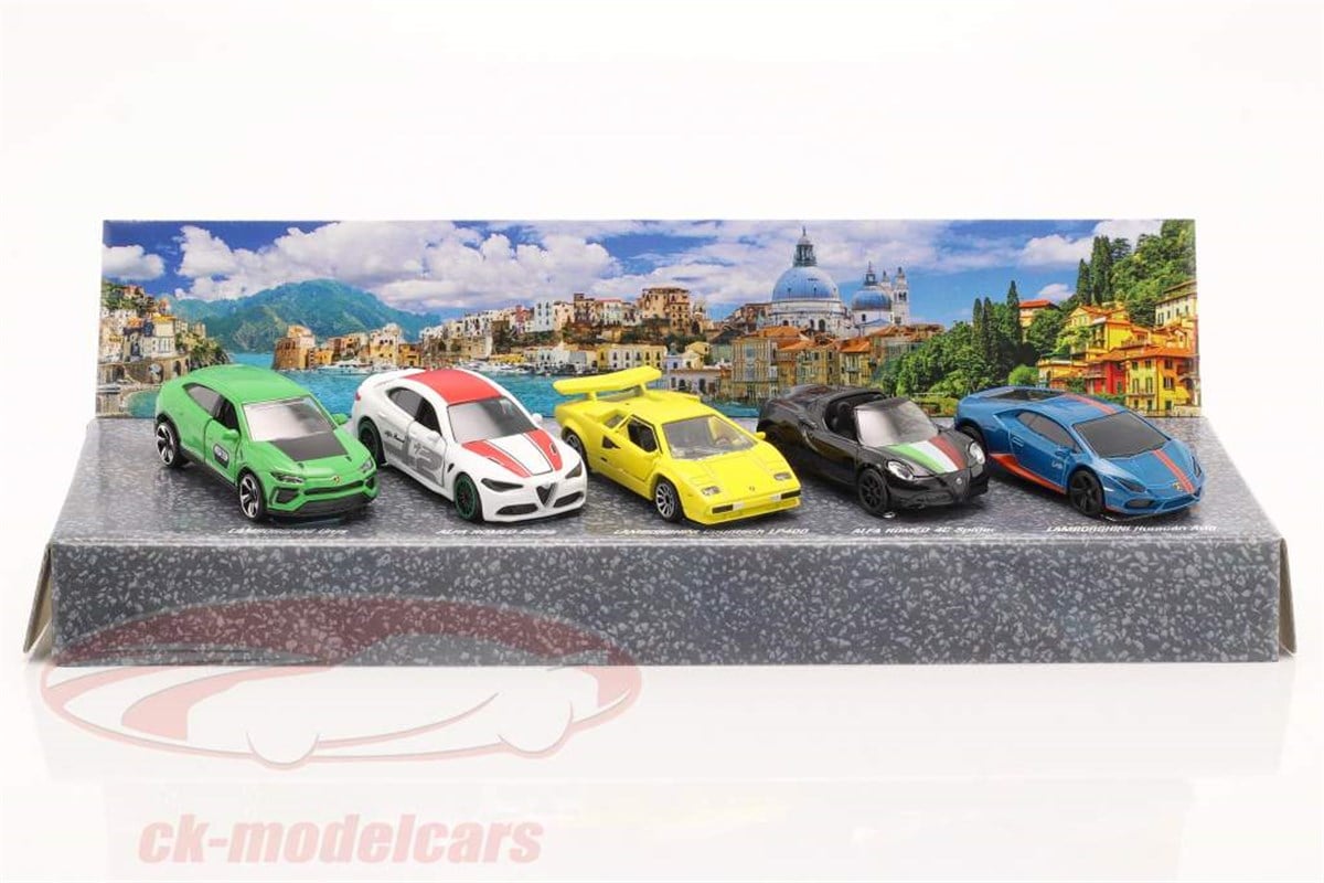 Majorette Dream Cars İtaly Beşli Model Araba Seti