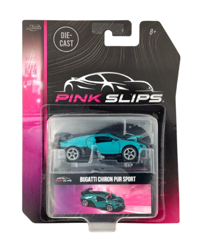 Majorette Pink Slips Bugatti Chiron Pur Sport