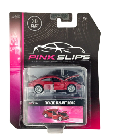 Majorette Pink Slips Porsche Taycan Turbo S