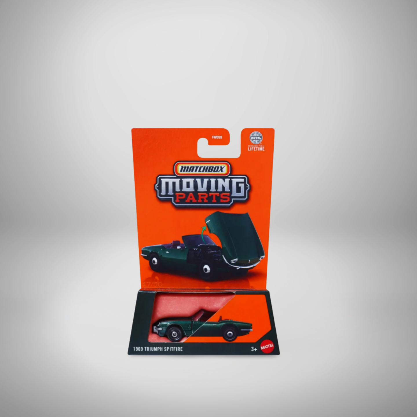 Matchbox Moving Parts 1969 Triumph Spitfire