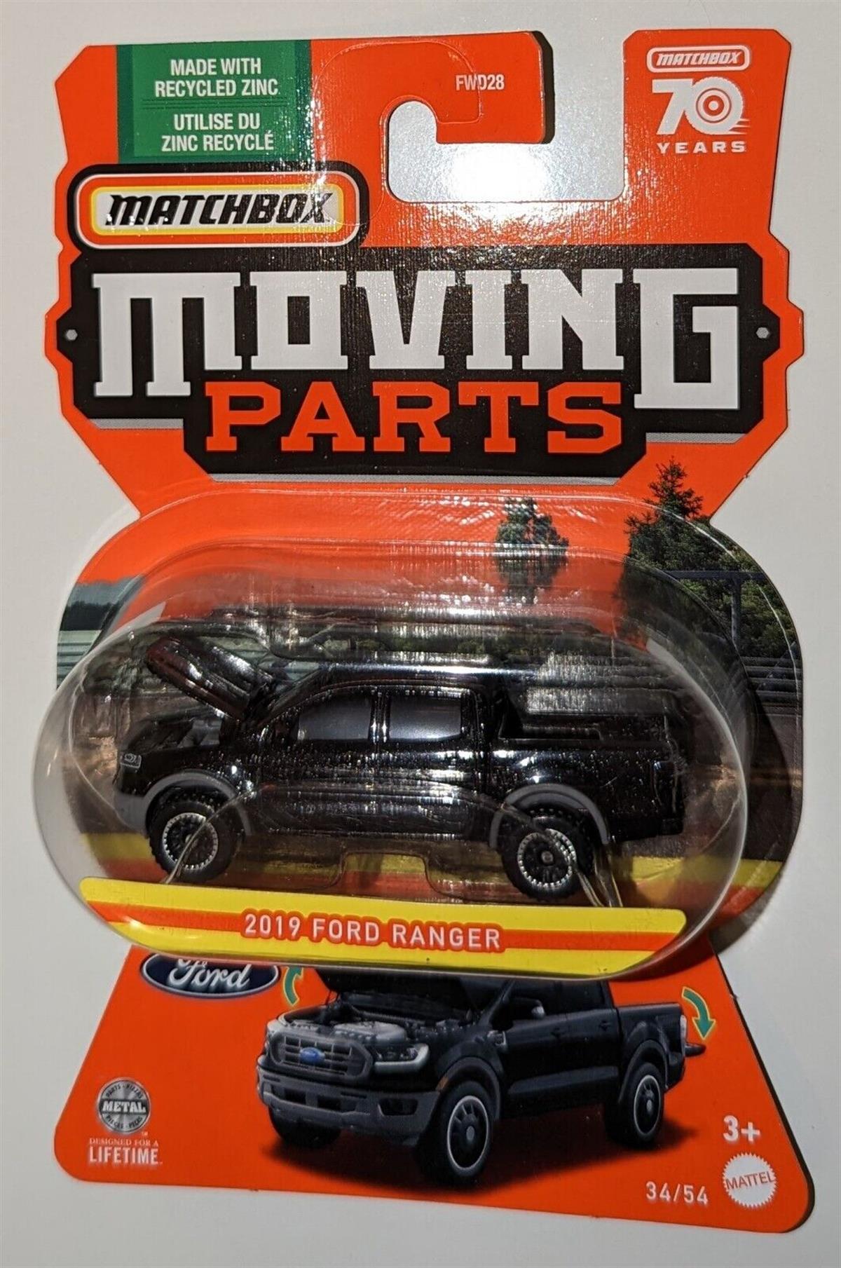 Matchbox Moving Parts 2019 Ford Ranger
