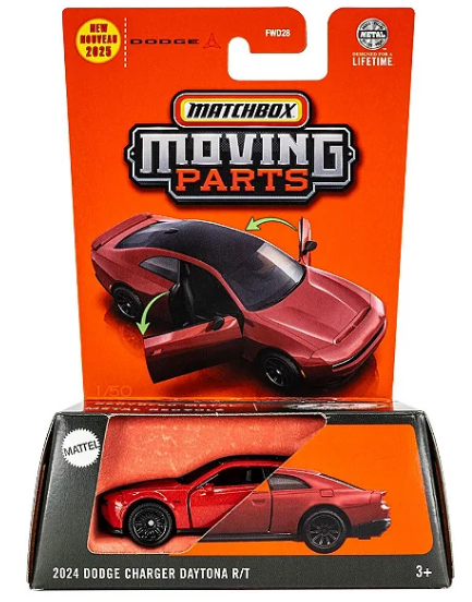 Matchbox Moving Parts 2024 Dodge Charger Daytona R/T FWD28-JBW53