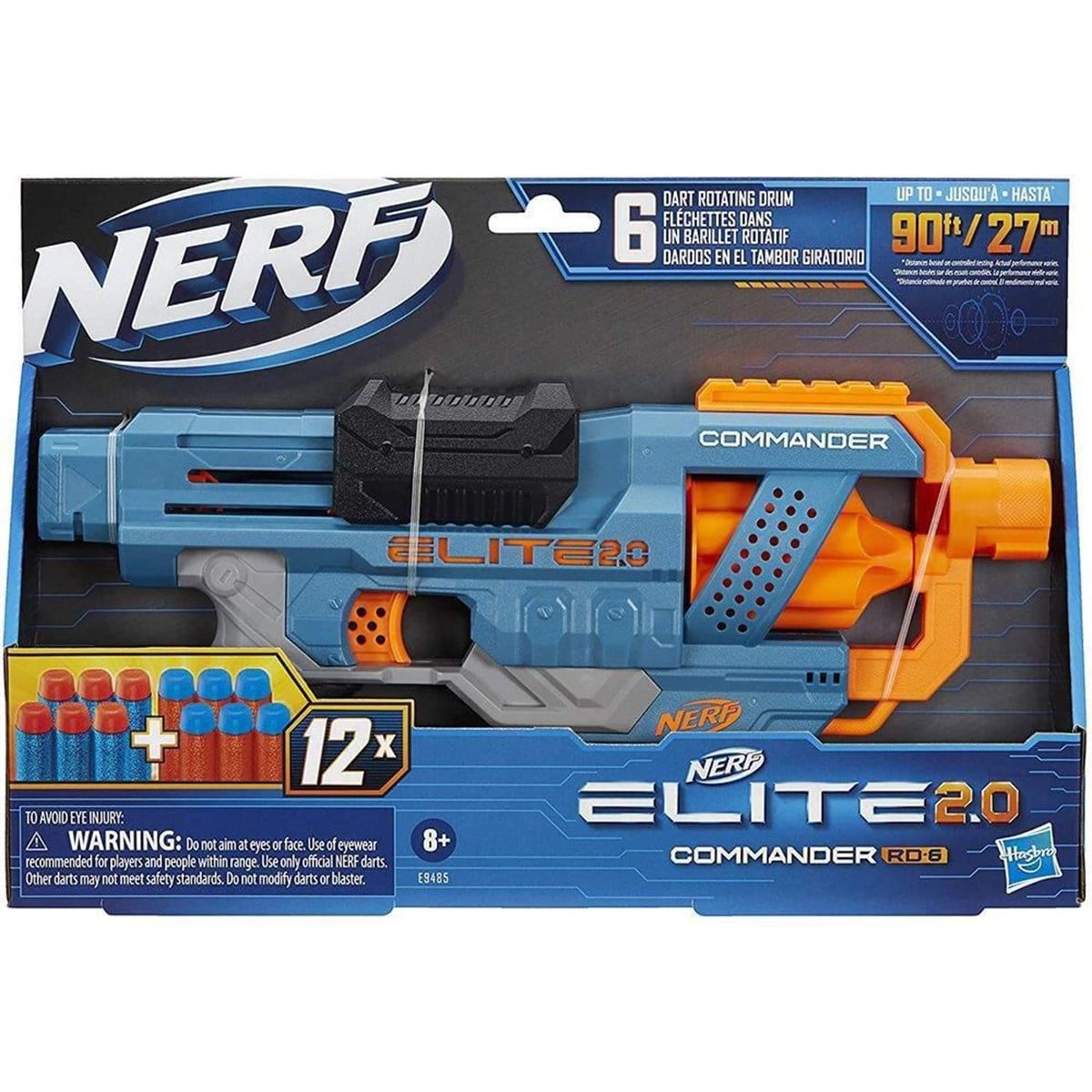 Nerf Elite 2.0 Commander RD-6 E9485