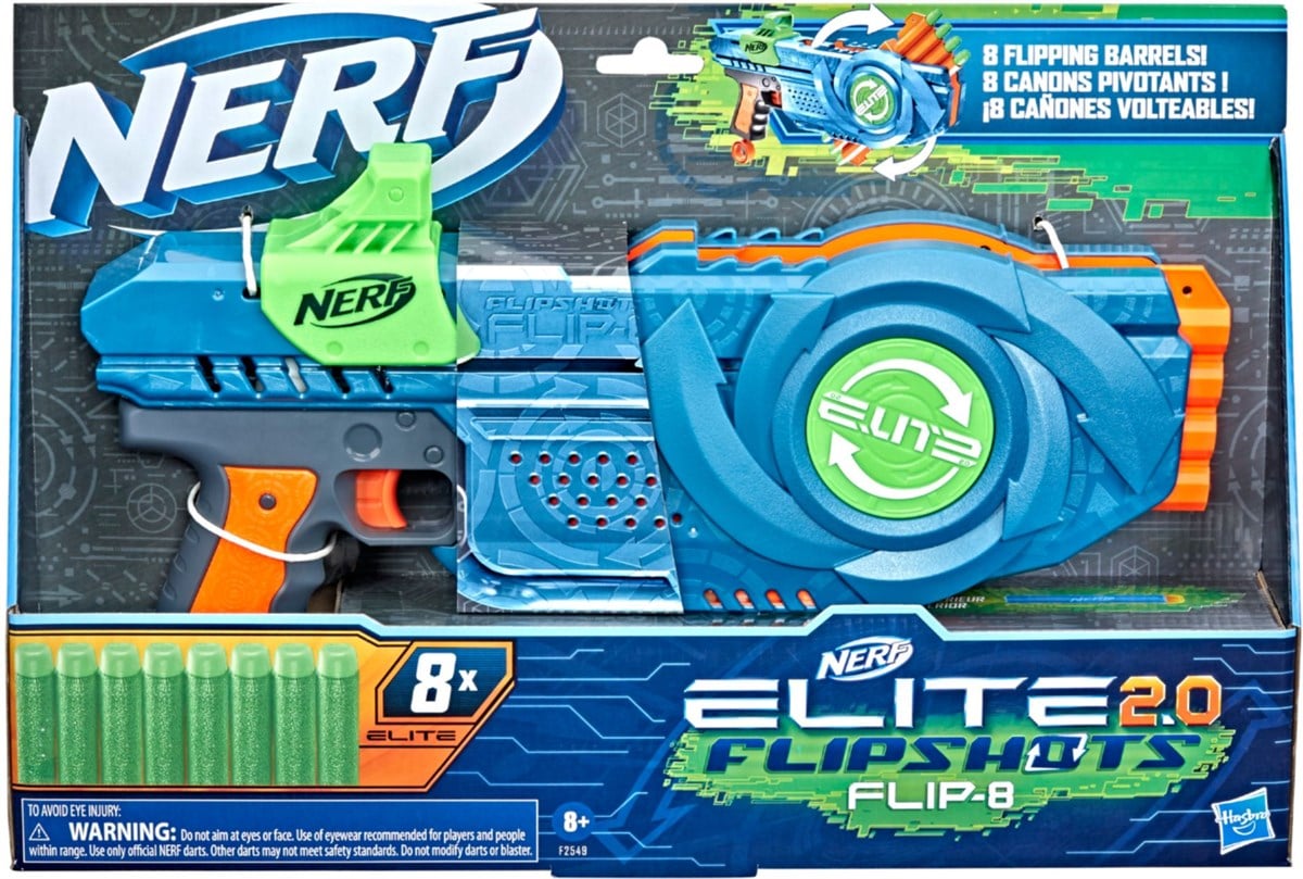 Nerf Elite FlipShots Flip-8 F2549