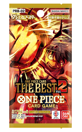 One Piece Card Game The Best Premium Booster Pack PRB-02