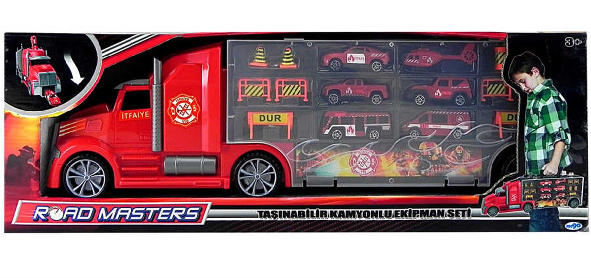 Taşınabilir Kamyonlu İtfaiye Seti