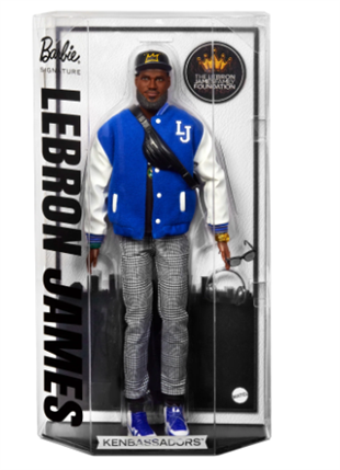 Barbie Signature LeBron James Kenbassadors Bebek