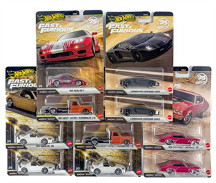 Hot Wheels Fast & Furious 10'lu Set HNW46 - 979P