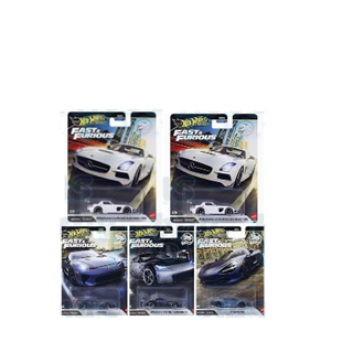 Hot Wheels Fast&Furious 25.Yıl Premium Araba Beşli Seti