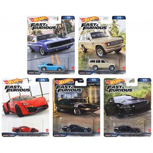 Hot Wheels Fast&Furious Temalı Araçlar HNW46